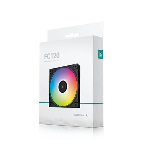 DeepCool FC120 Black ARGB Cabinet Fan (Single Pack)